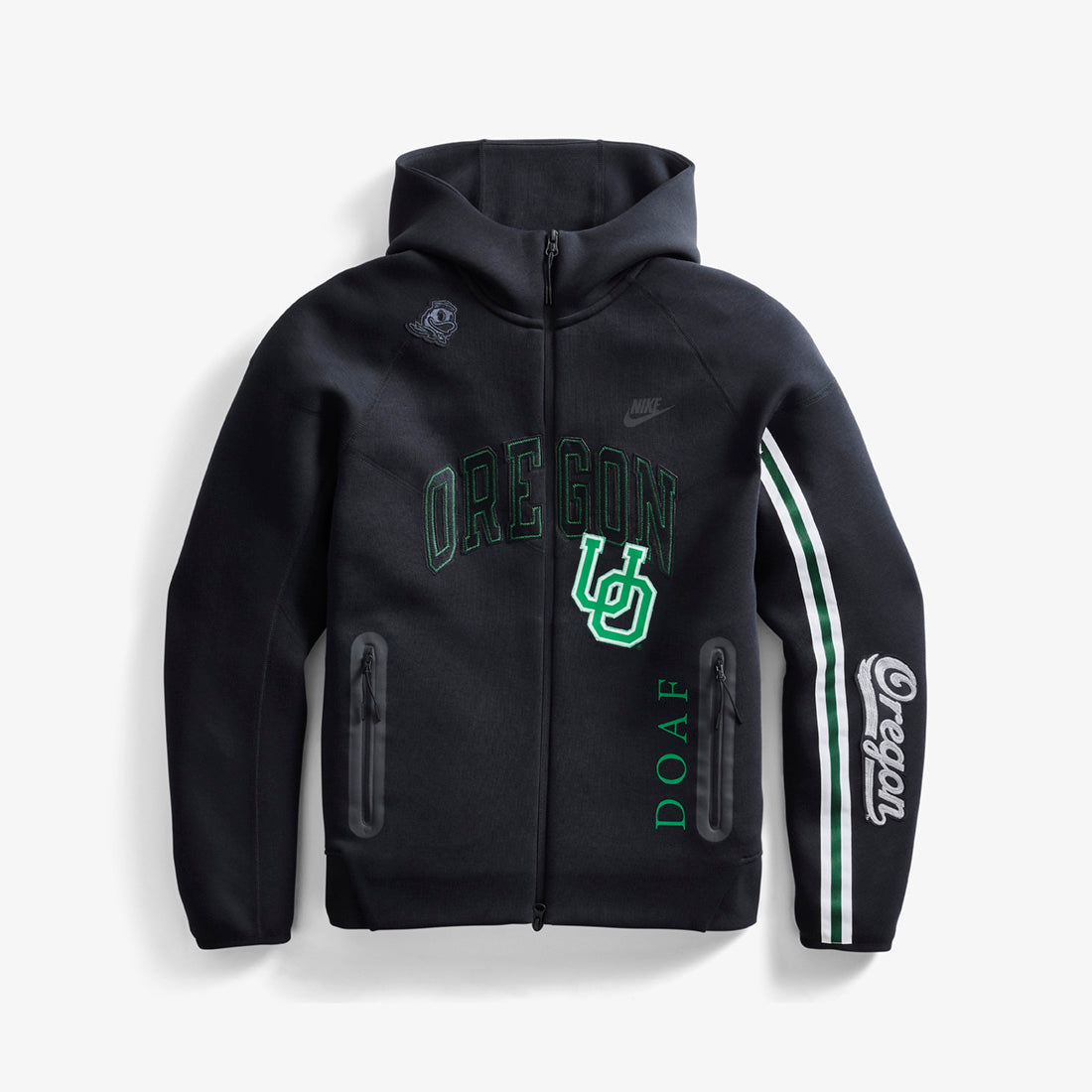 Nike oregon大学　DUCKS チーム　プルオーバーパーカー古着 Vintage Duck - Men's Full Zip Hoodie
