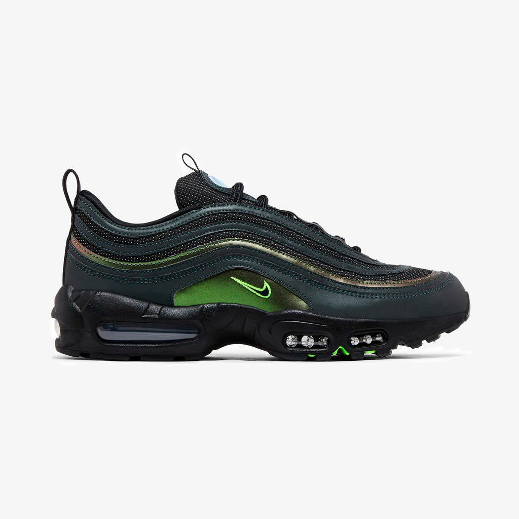 Nike Air Max 97 ブラック/グリーン Nike Black & Green Air Max 97 Sneakers Nike